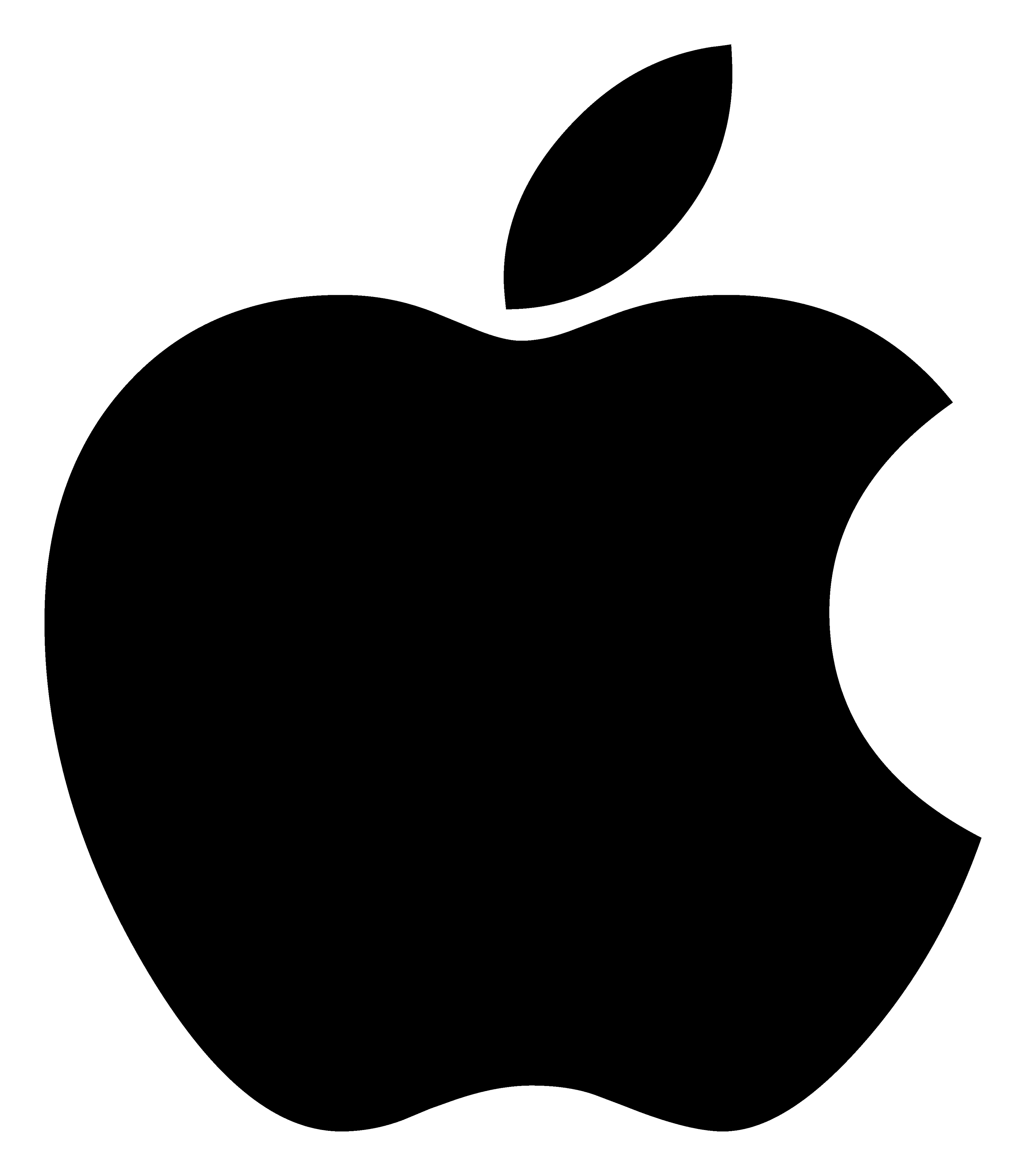 Image of the iconic Apple logo.